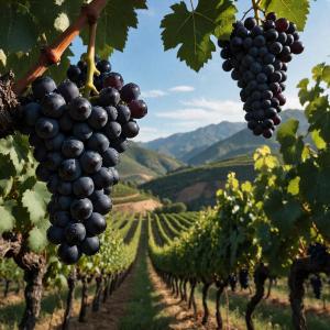 Виноград "МУСКАТ ЧЕРНЫЙ"